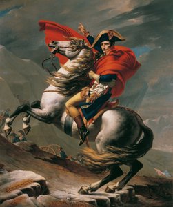 Napoleon überquert die Alpen